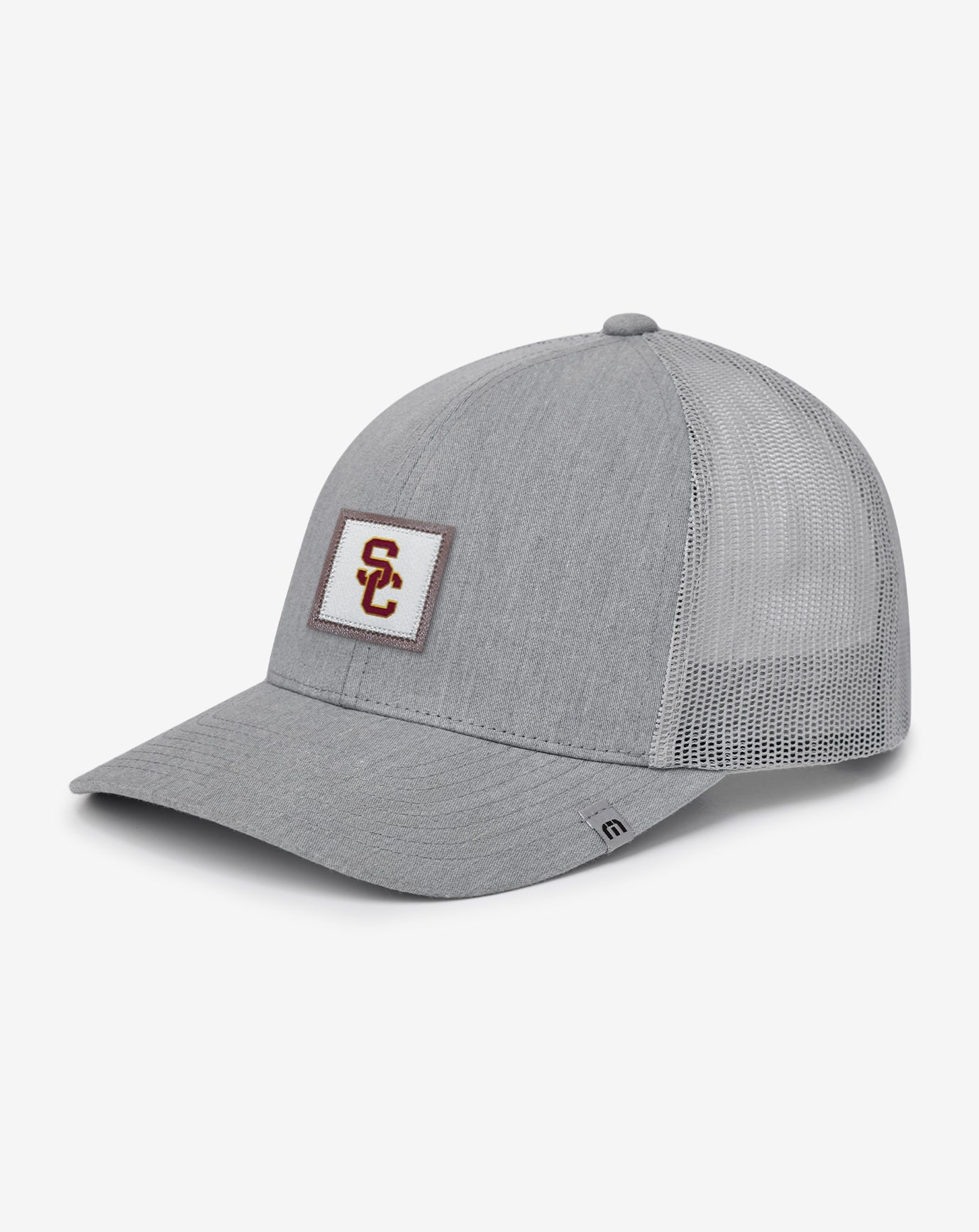 USC Leather Patch Snapback Hat - Travis Mathew